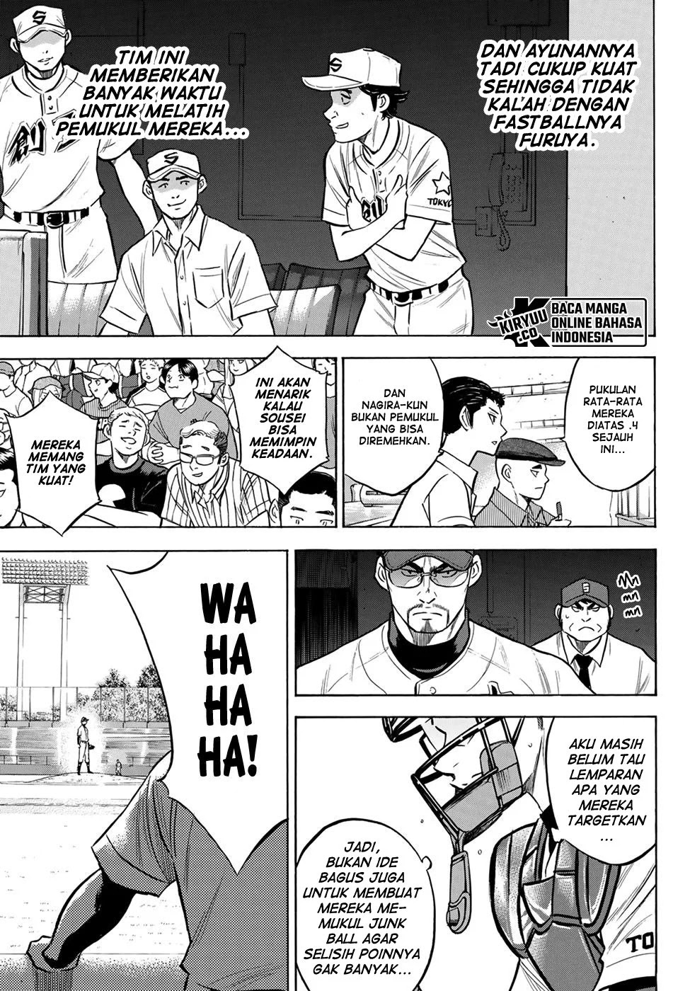 Diamond no Ace Act 2 Chapter 205 Gambar 16
