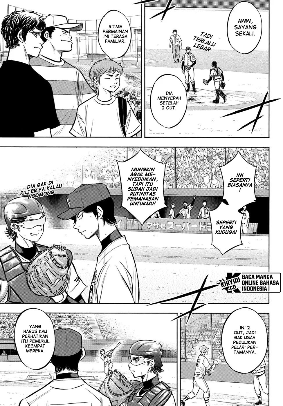 Diamond no Ace Act 2 Chapter 205 Gambar 8