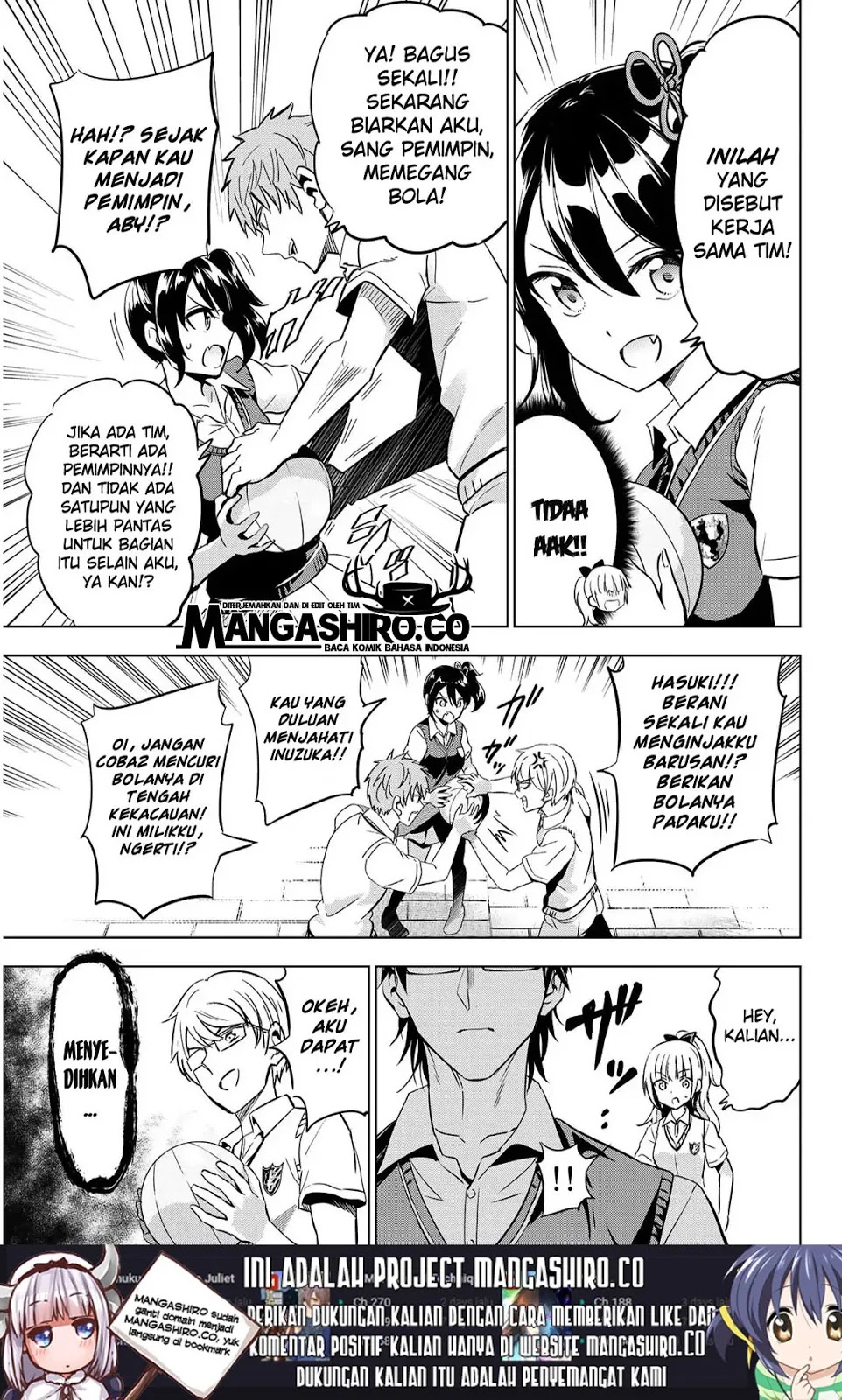 Kishuku Gakkou no Juliet Chapter 95 Gambar 15