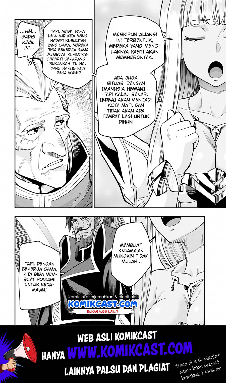 Konjiki no Moji Tsukai: Yuusha Yonin ni Makikomareta Unique Cheat Chapter 59 Gambar 11