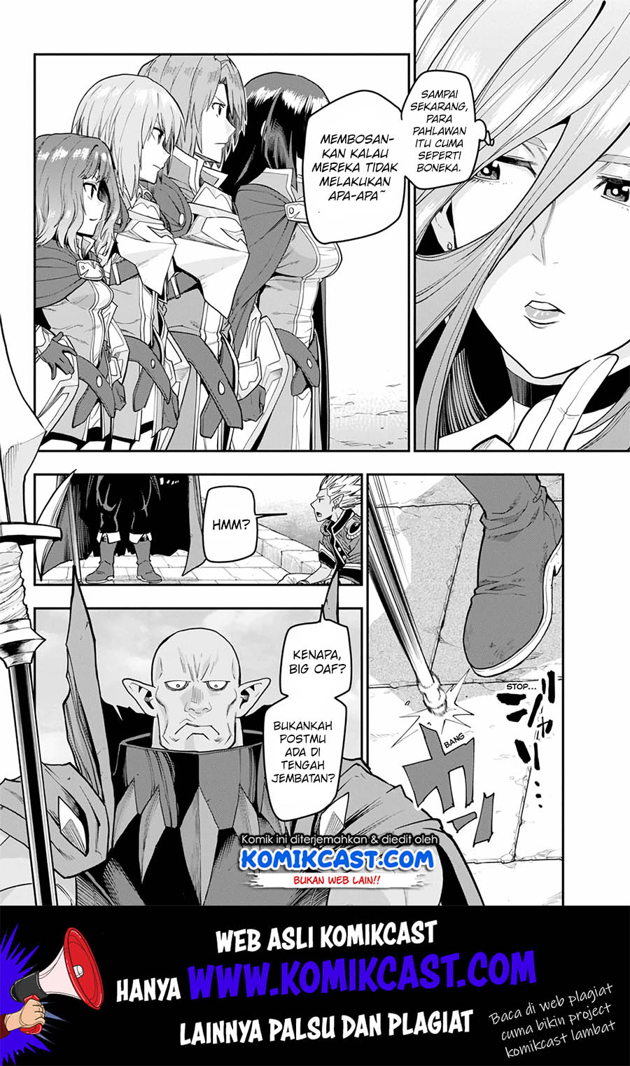 Konjiki no Moji Tsukai: Yuusha Yonin ni Makikomareta Unique Cheat Chapter 59 Gambar 26