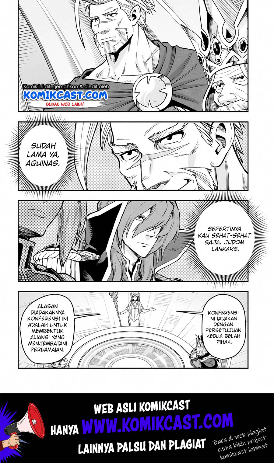 Konjiki no Moji Tsukai: Yuusha Yonin ni Makikomareta Unique Cheat Chapter 59 Gambar 5