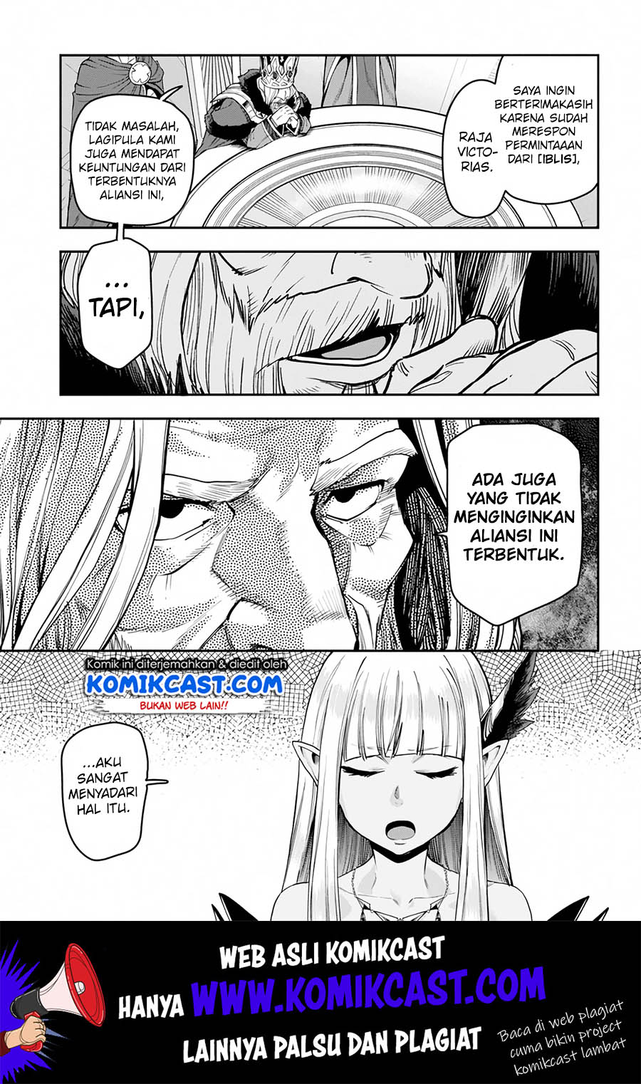 Konjiki no Moji Tsukai: Yuusha Yonin ni Makikomareta Unique Cheat Chapter 59 Gambar 8