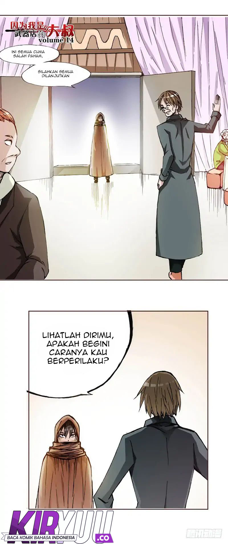 Baca Manhua Because Im An Uncle who Runs A Weapon Shop Chapter 14 Gambar 2