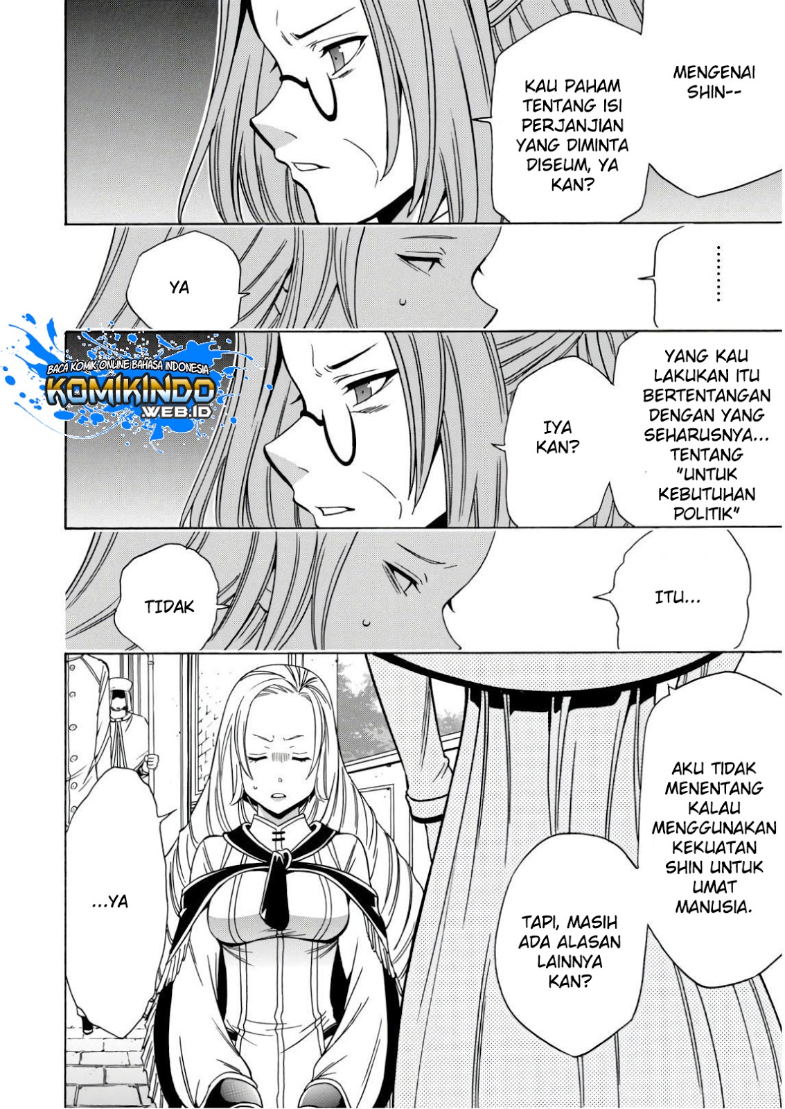 Kenja no Mago Chapter 38 Gambar 56