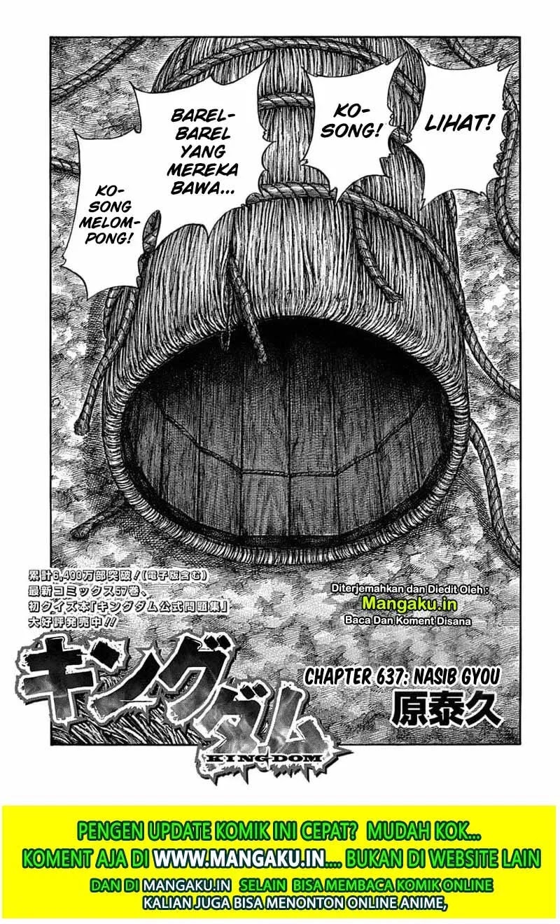 Baca Manga Kingdom Chapter 637 Gambar 2