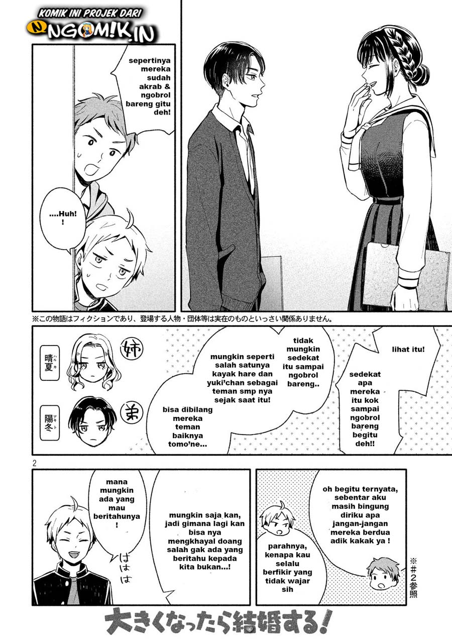 Ookiku nattara kekkon suru! Chapter 10 Gambar 3