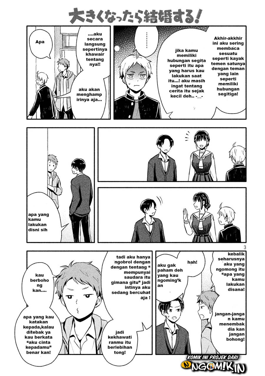 Ookiku nattara kekkon suru! Chapter 10 Gambar 4