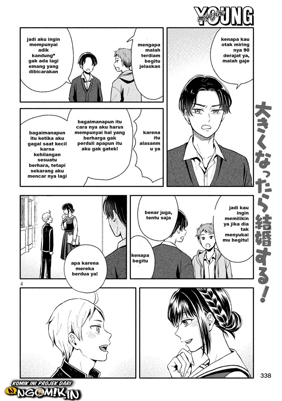 Ookiku nattara kekkon suru! Chapter 10 Gambar 5