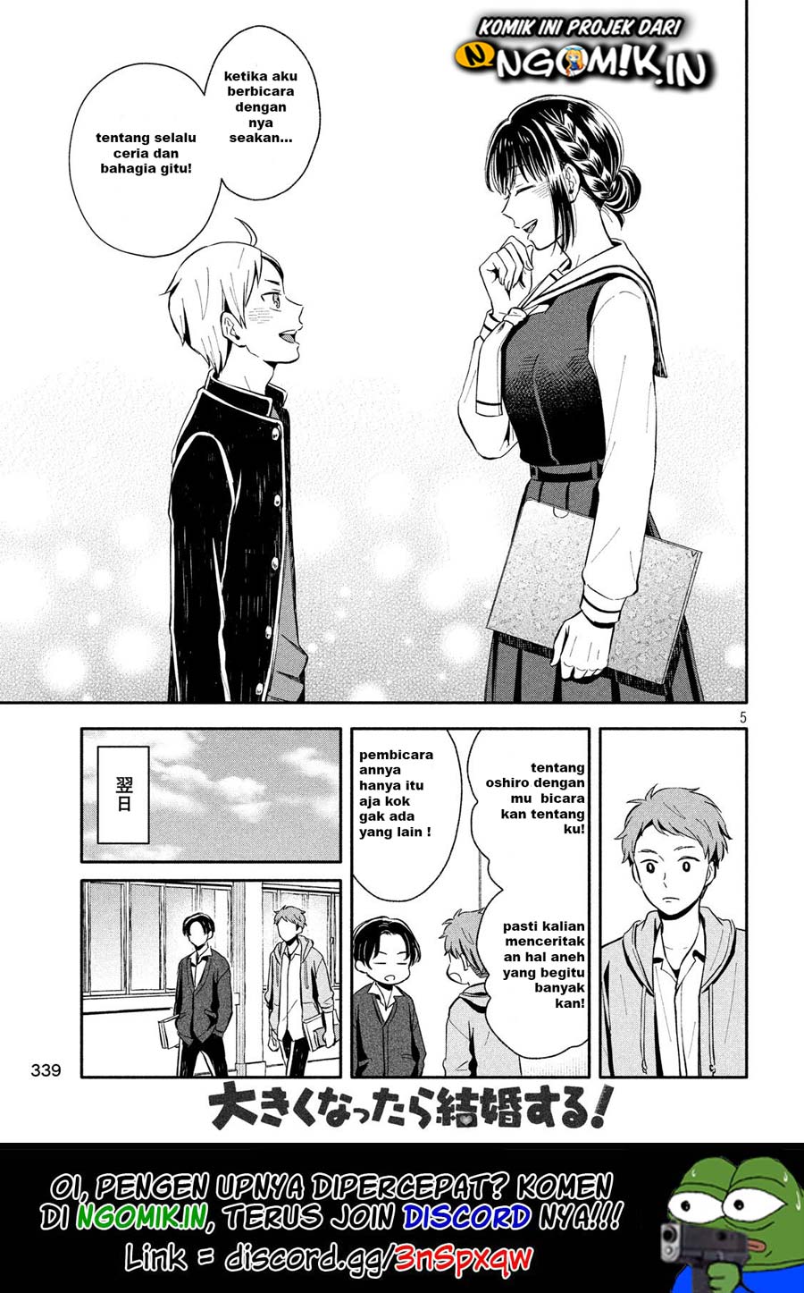 Ookiku nattara kekkon suru! Chapter 10 Gambar 6