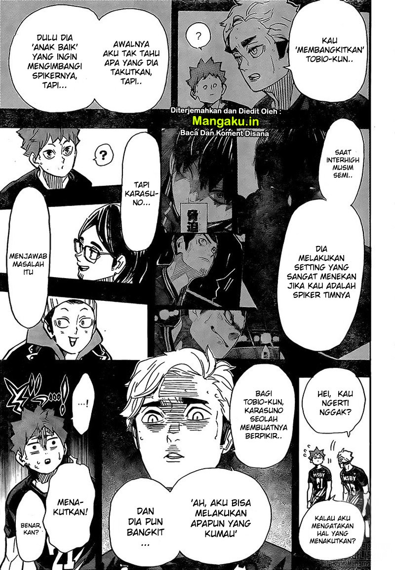 Haikyuu!! Chapter 389 Gambar 13