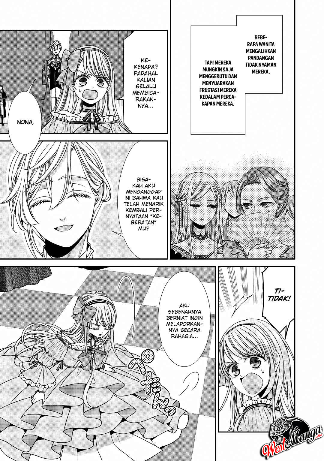 Jishou Akuyaku Reijou na Konyakusha no Kansatsu Kiroku Chapter 19 Gambar 9