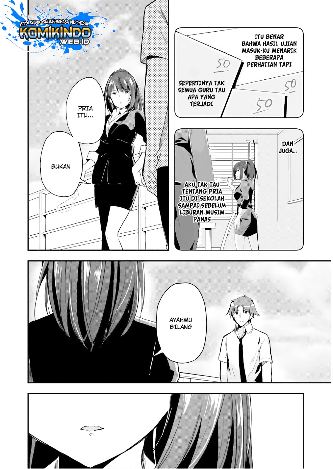 Youkoso Jitsuryoku Shijou Shugi no Kyoushitsu e Chapter 28 Gambar 14