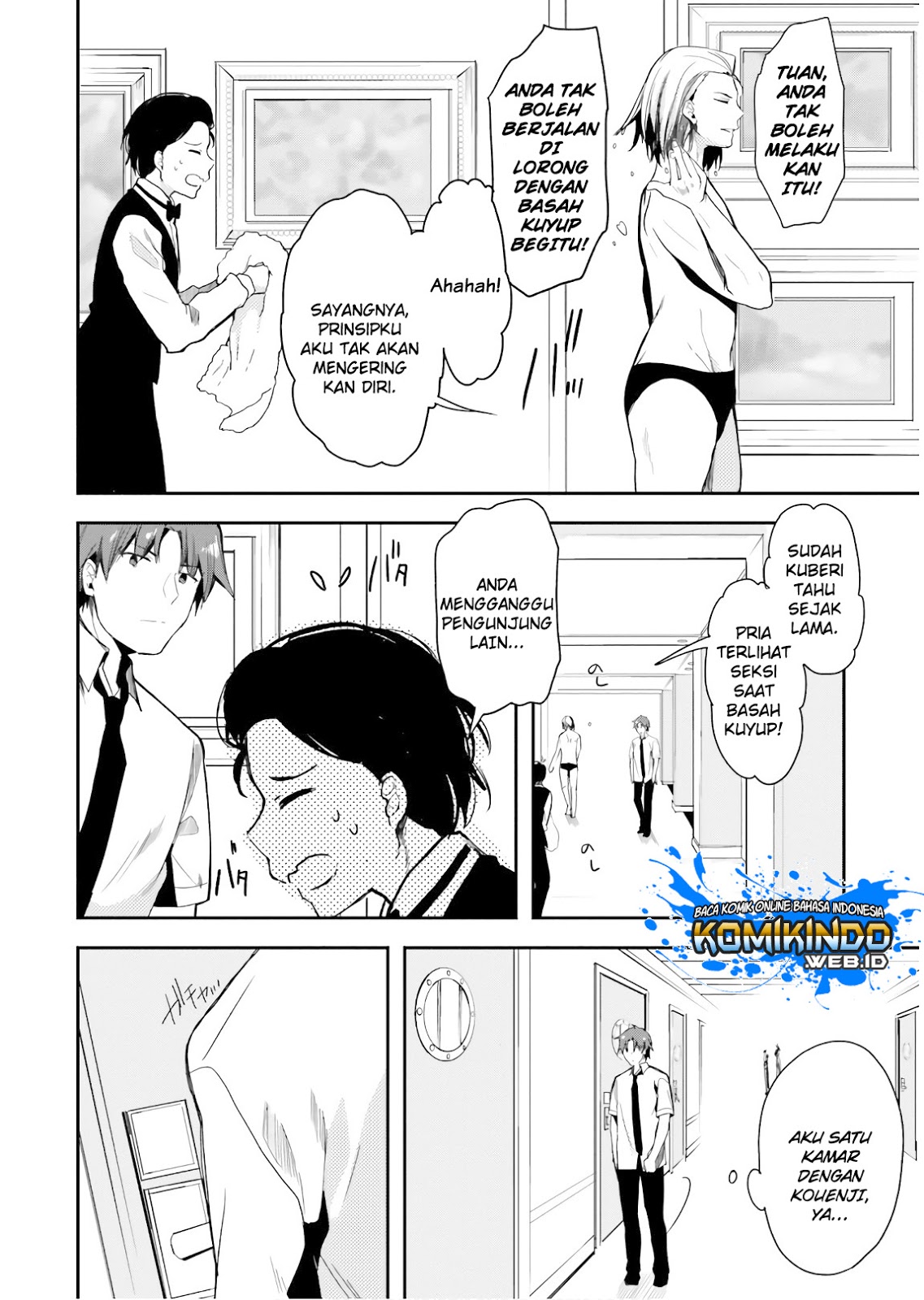 Youkoso Jitsuryoku Shijou Shugi no Kyoushitsu e Chapter 28 Gambar 16