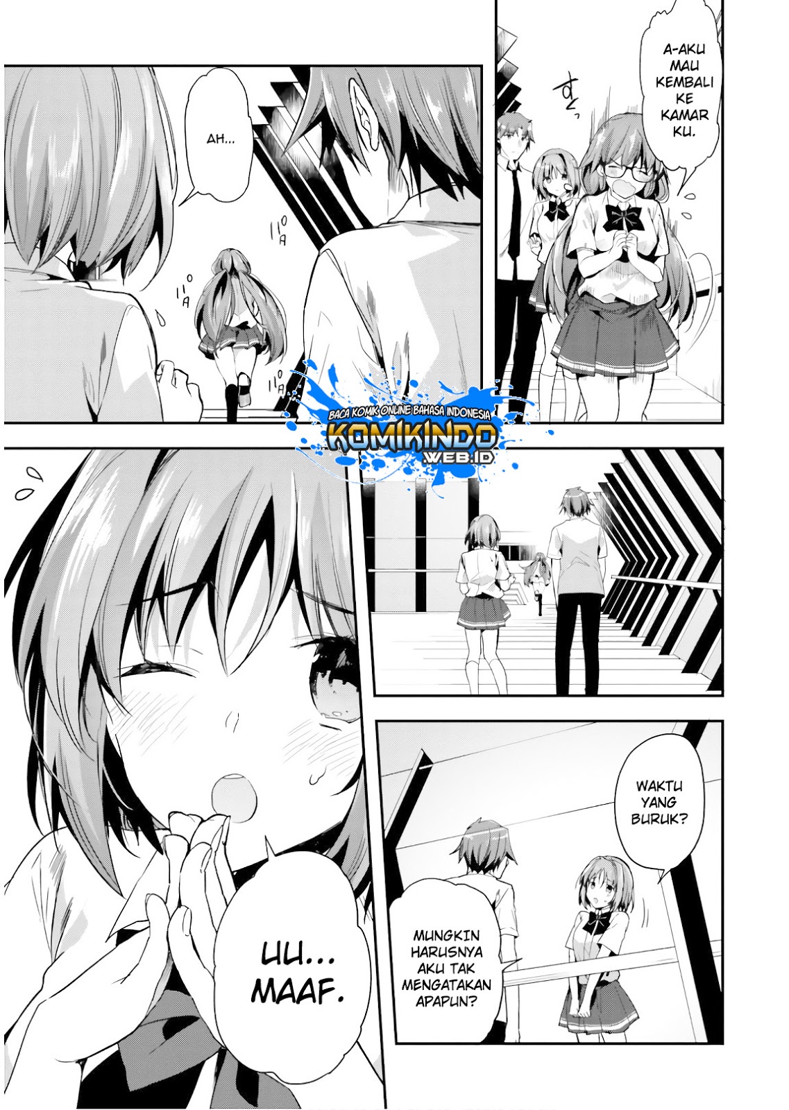 Youkoso Jitsuryoku Shijou Shugi no Kyoushitsu e Chapter 28 Gambar 30