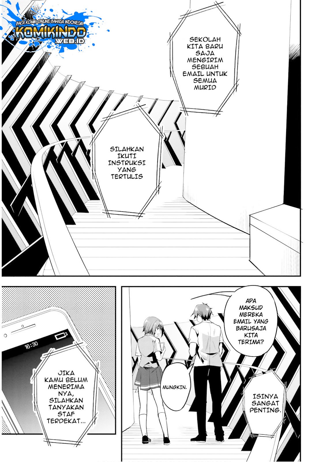 Youkoso Jitsuryoku Shijou Shugi no Kyoushitsu e Chapter 28 Gambar 34