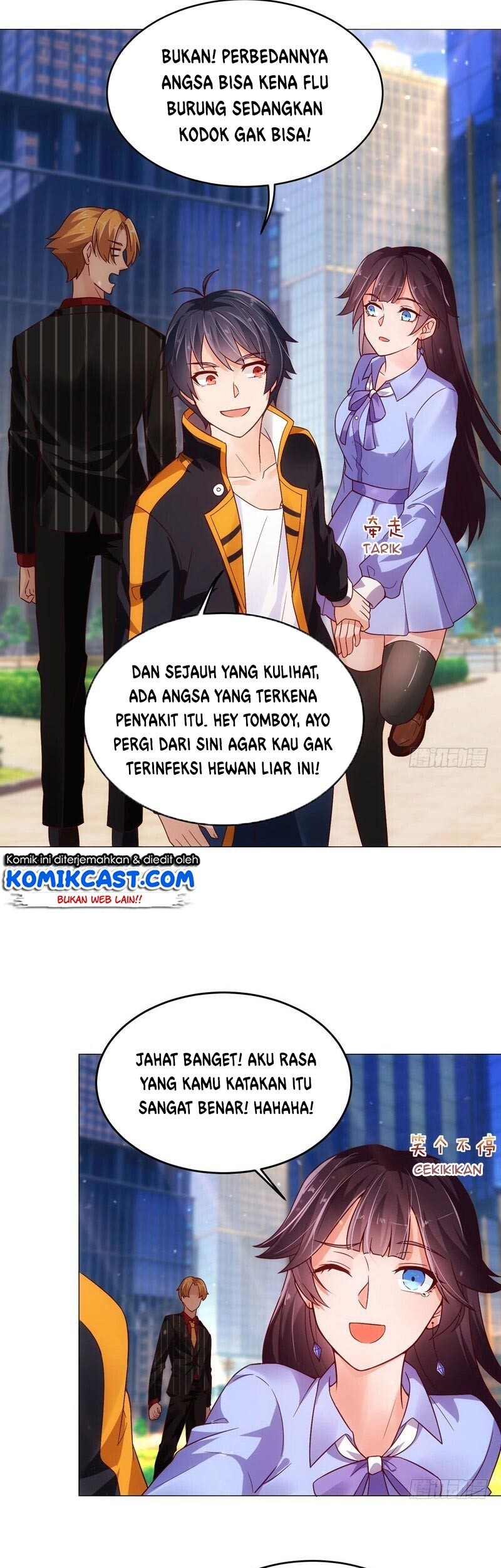 Carrying The Goddess Along Chapter 02 Gambar 25