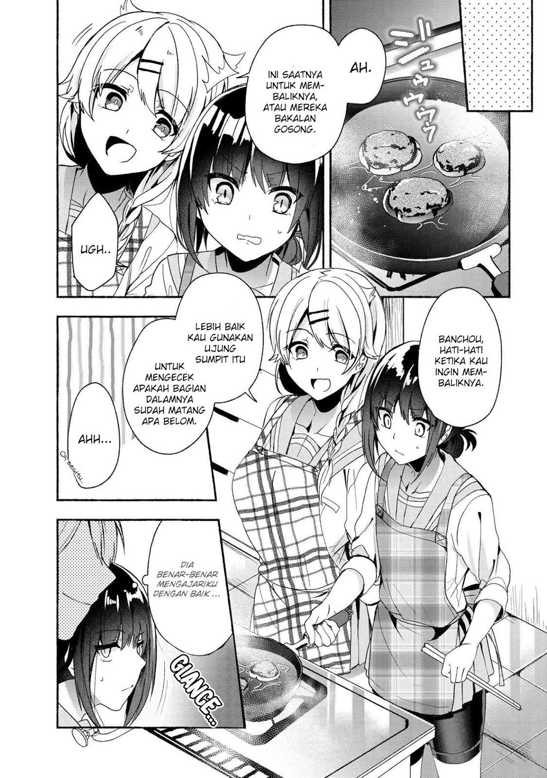 Pashiri na Boku to Koisuru Banchou-san Chapter 46 Gambar 8