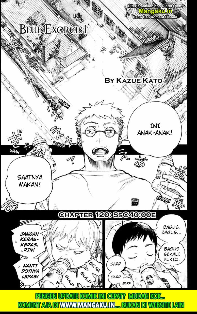 Baca Manga Ao no Exorcist Chapter 120 Gambar 2