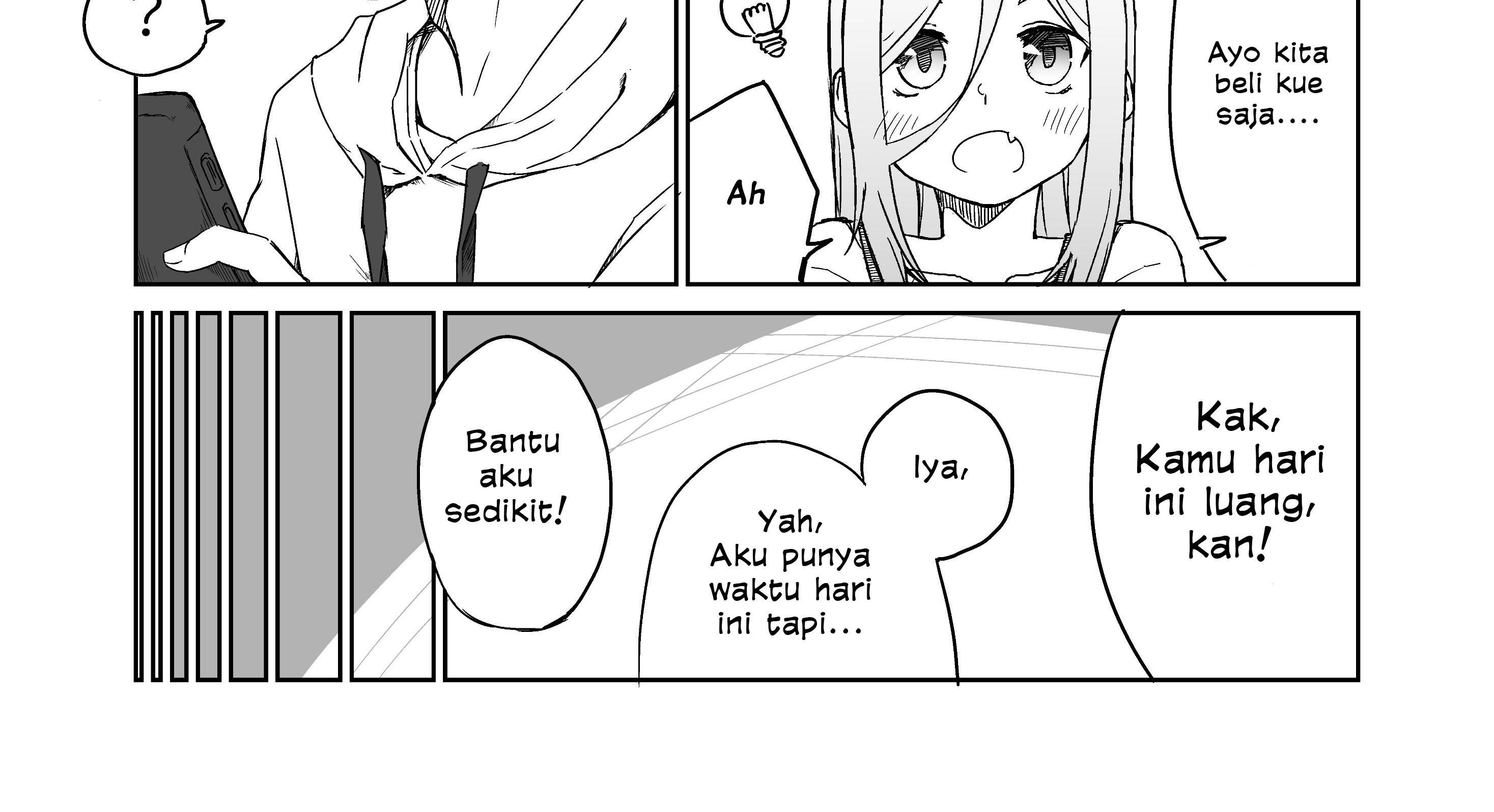 I Don’t Know What My Little Sister’s Friend Is Thinking! Chapter 16 Gambar 3