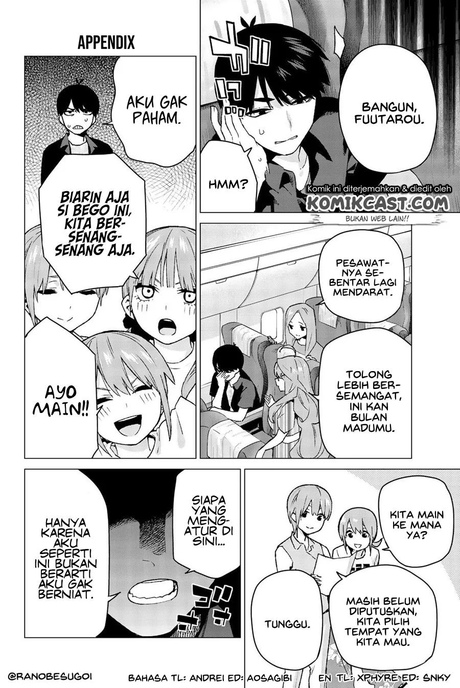 Baca Manga Go-toubun no Hanayome Chapter 122.6 Gambar 2
