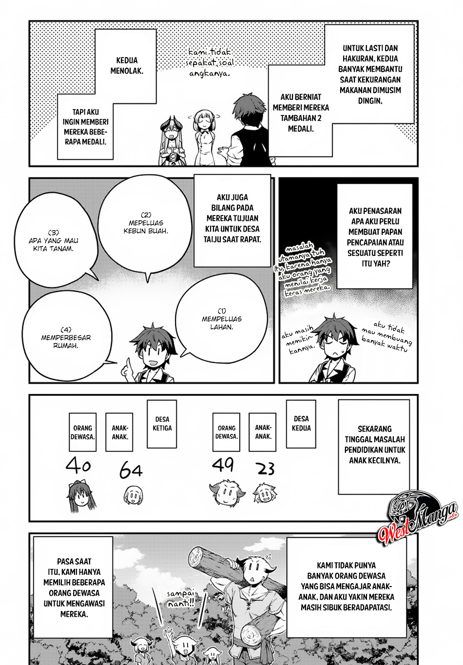Isekai Nonbiri Nouka Chapter 112 Gambar 10