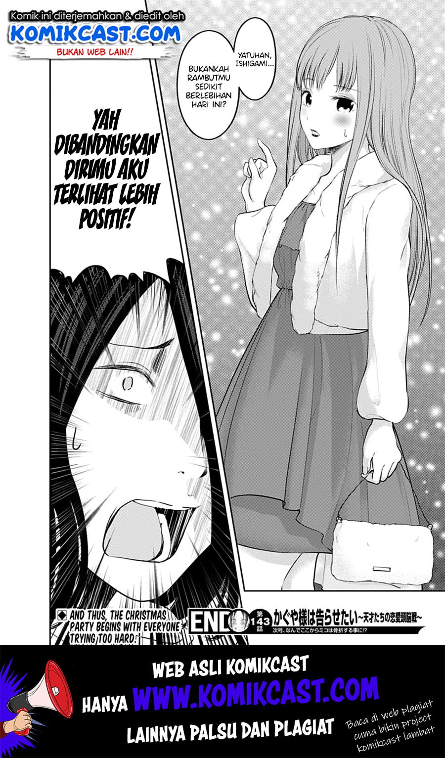 Kaguya-sama wa Kokurasetai – Tensai-tachi no Renai Zunousen Chapter 153 Gambar 19