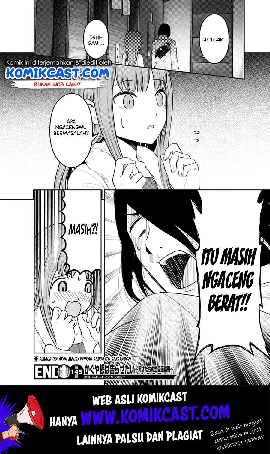 Kaguya-sama wa Kokurasetai – Tensai-tachi no Renai Zunousen Chapter 155 Gambar 20