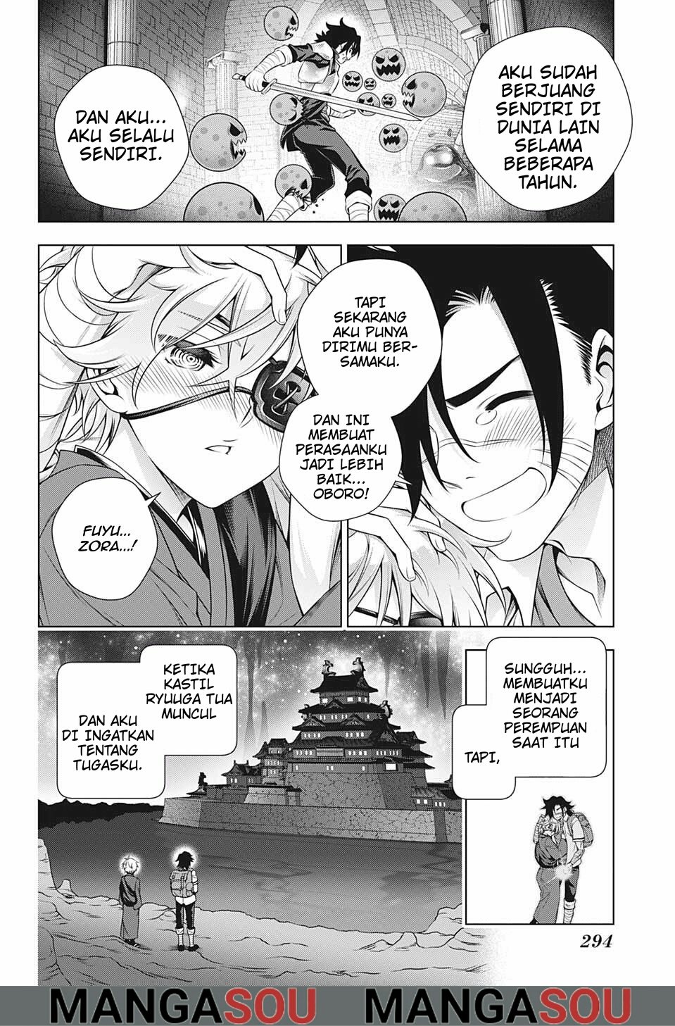 Yuragi-sou no Yuuna-san Chapter 201 Gambar 10
