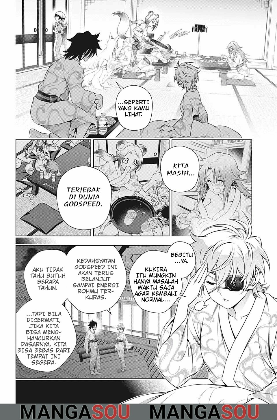 Yuragi-sou no Yuuna-san Chapter 201 Gambar 4