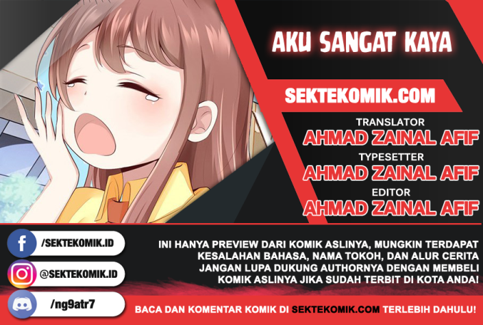 Baca Komik Me! Super rich! Chapter 14 Gambar 1
