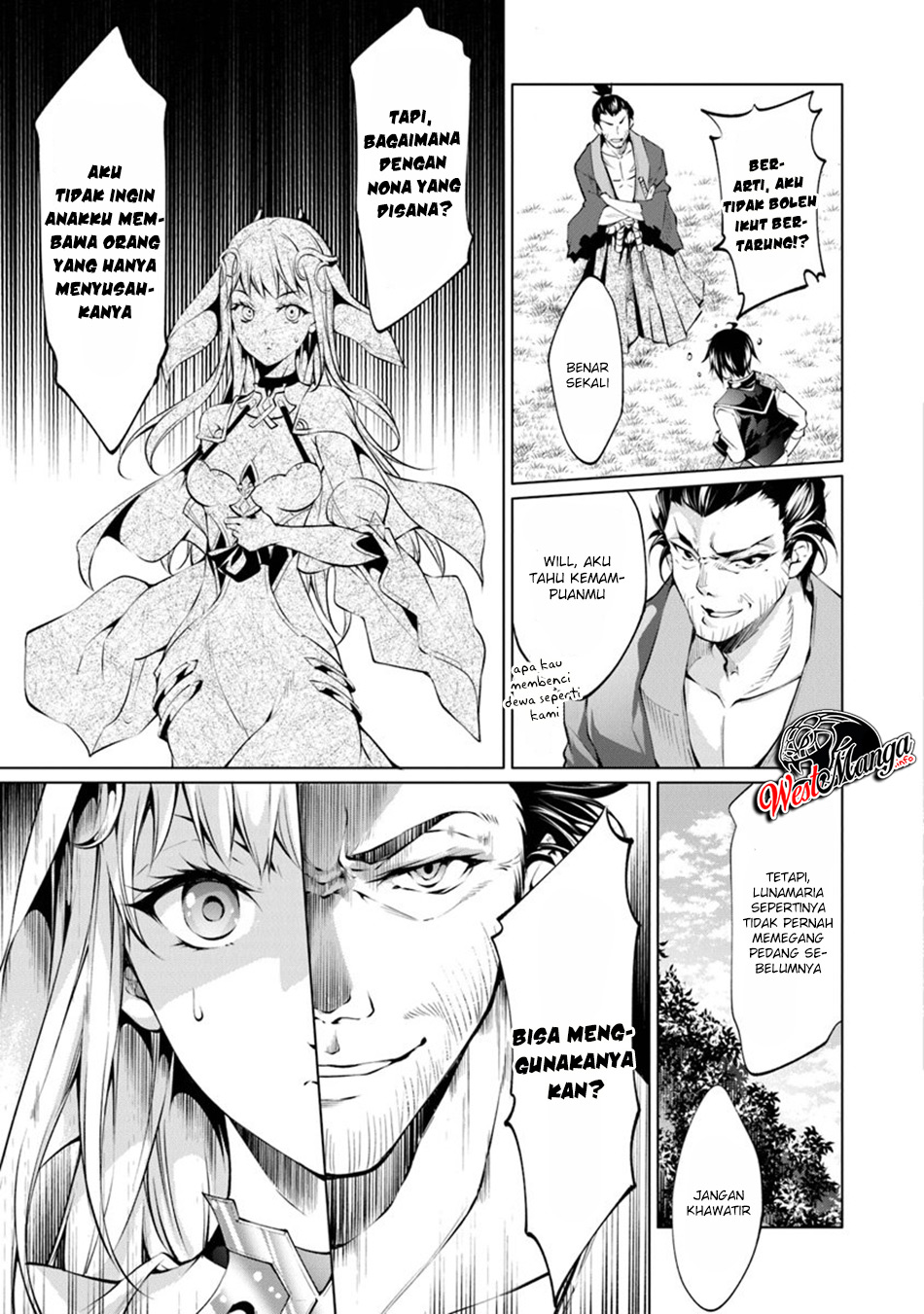 Kamigami ni Sodaterare Shimo no, Saikyou to Naru Chapter 05.1 Gambar 7