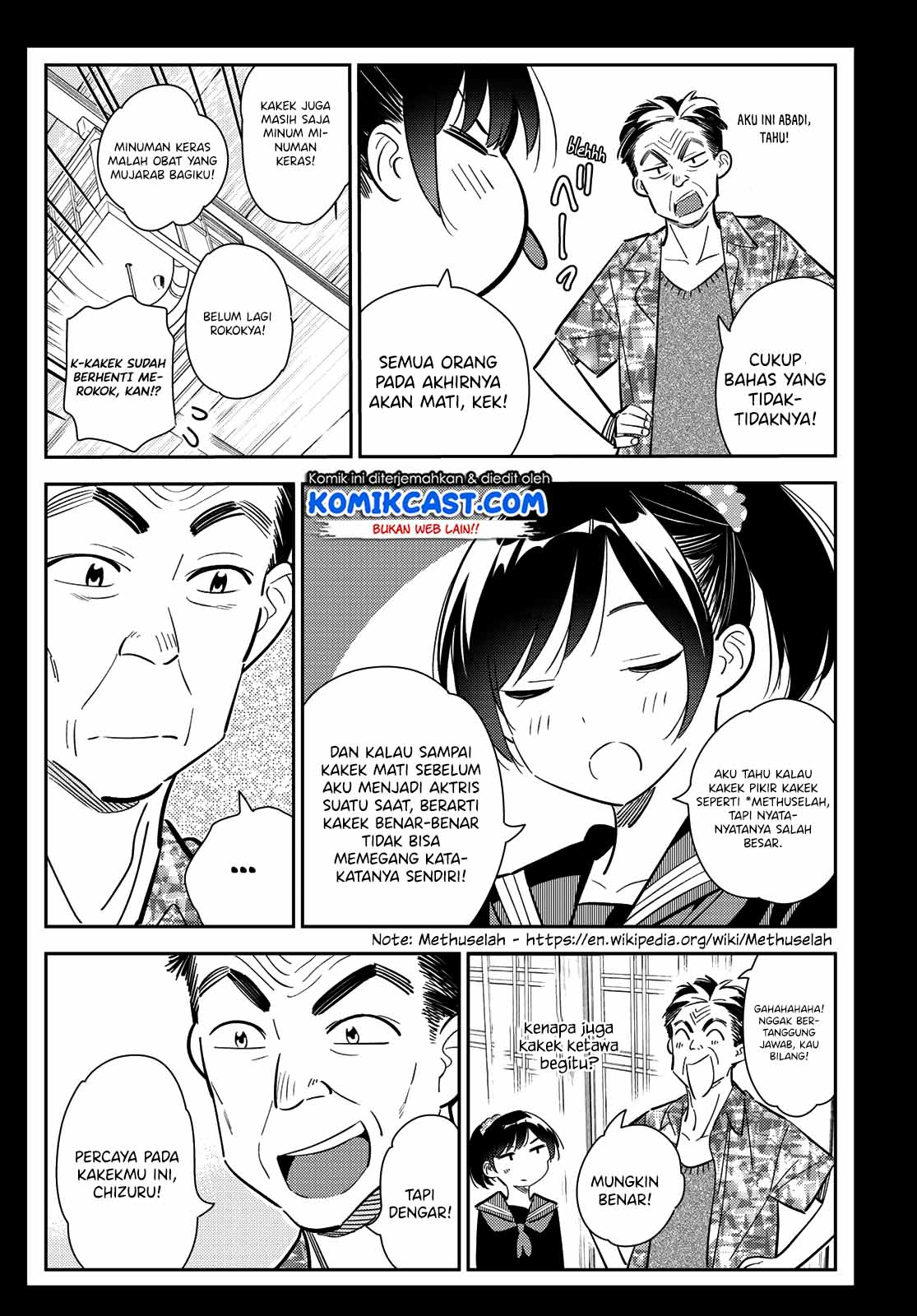Kanojo Okarishimasu Chapter 136 Gambar 17