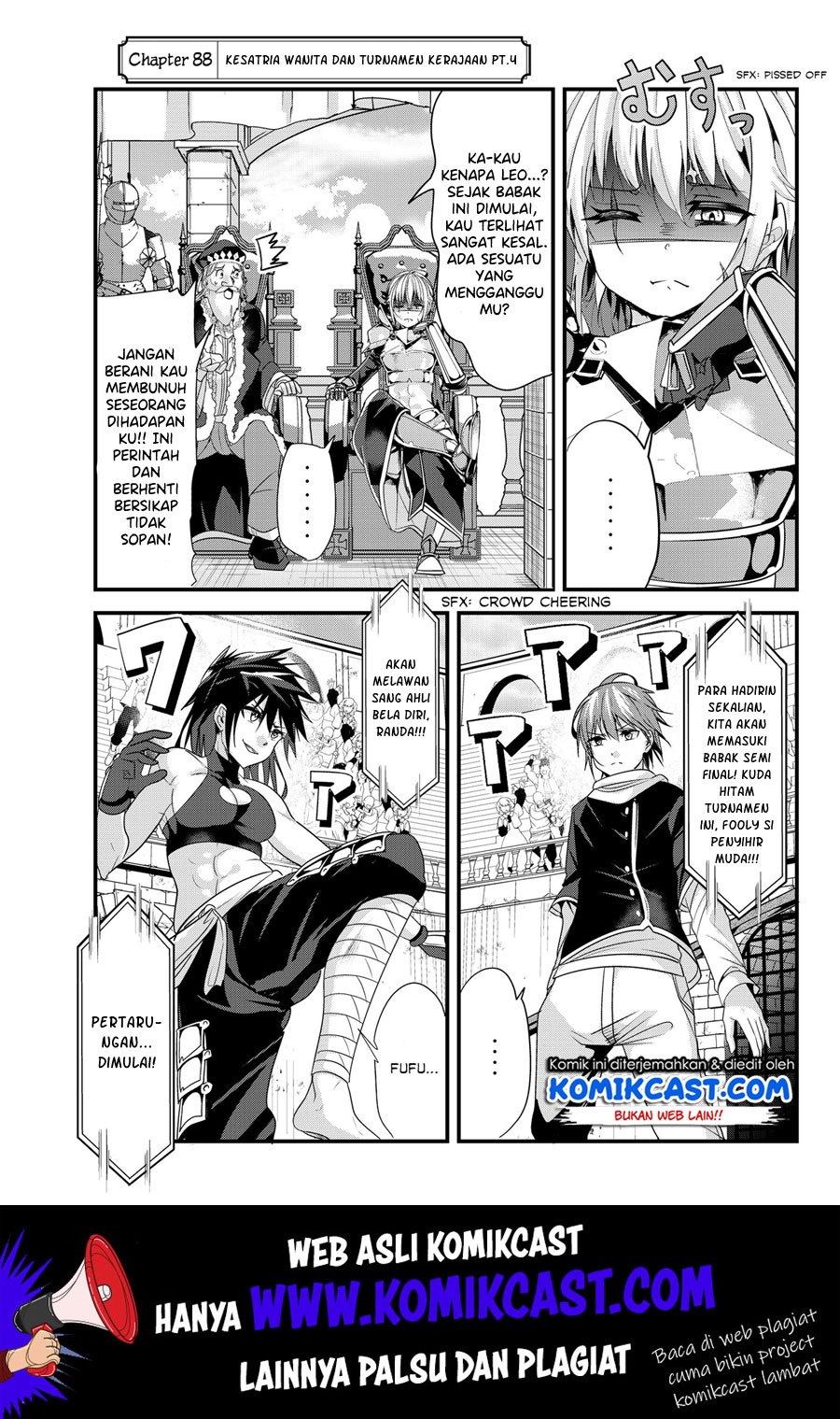 Baca Manga Ima Made Ichido mo Onna Atsukaisareta koto ga nai Onna Kishi wo Onna Atsukai suru Chapter 88 Gambar 2