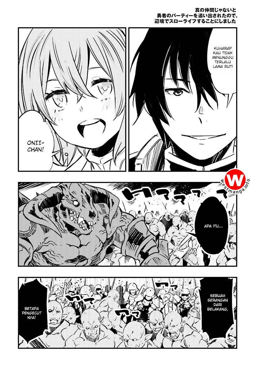 Shin no Nakama janai to Yuusha no Party wo Oidasareta node Henkyou de Slow Life suru Koto ni shimashita Chapter 00 Gambar 14