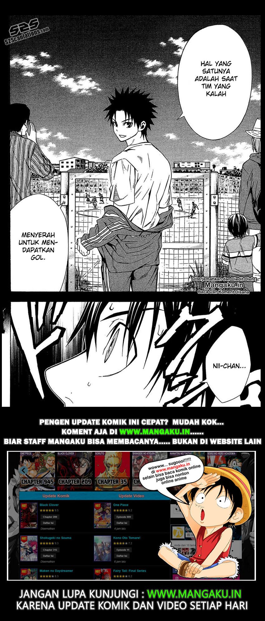 Area no Kishi Chapter 110 Gambar 20