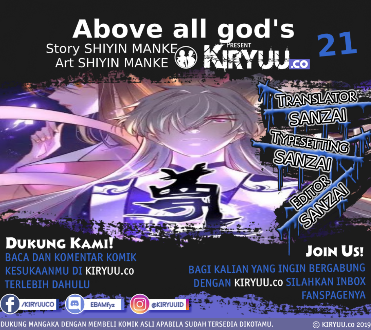 Baca Komik Above All Gods Chapter 21 Gambar 1