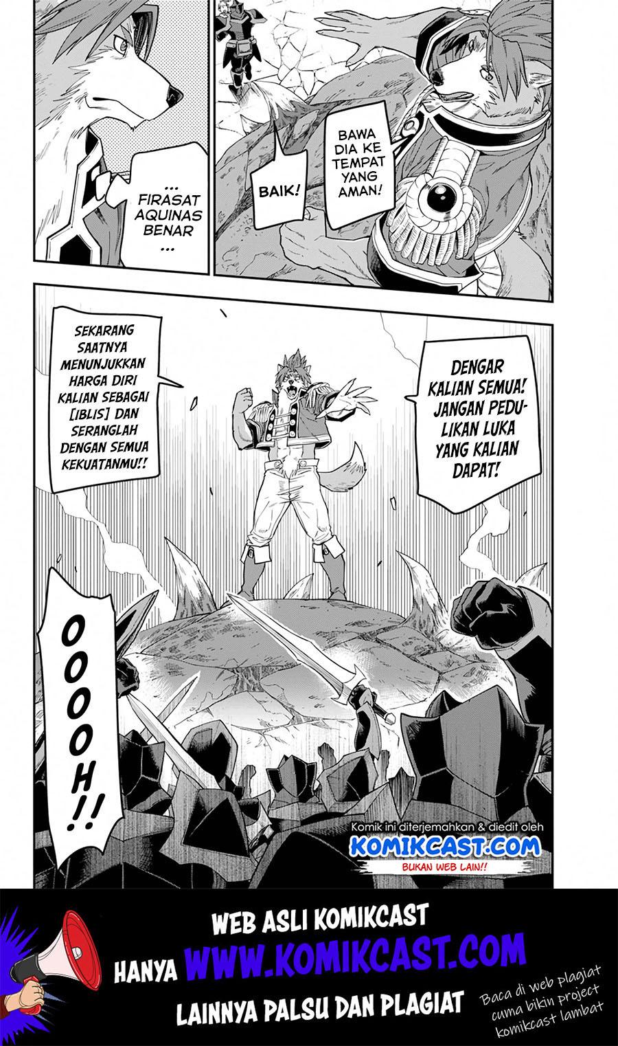 Konjiki no Moji Tsukai: Yuusha Yonin ni Makikomareta Unique Cheat Chapter 60 Gambar 26