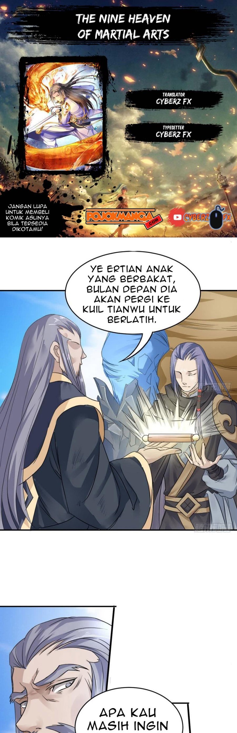 Baca Komik The Nine Heaven of Martial Arts Chapter 15 Gambar 1