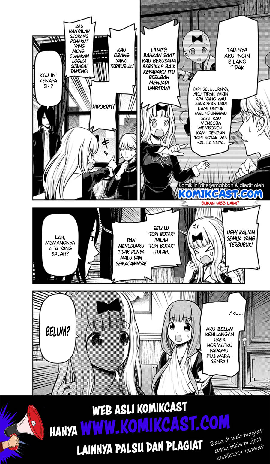 Kaguya-sama wa Kokurasetai – Tensai-tachi no Renai Zunousen Chapter 164 Gambar 3