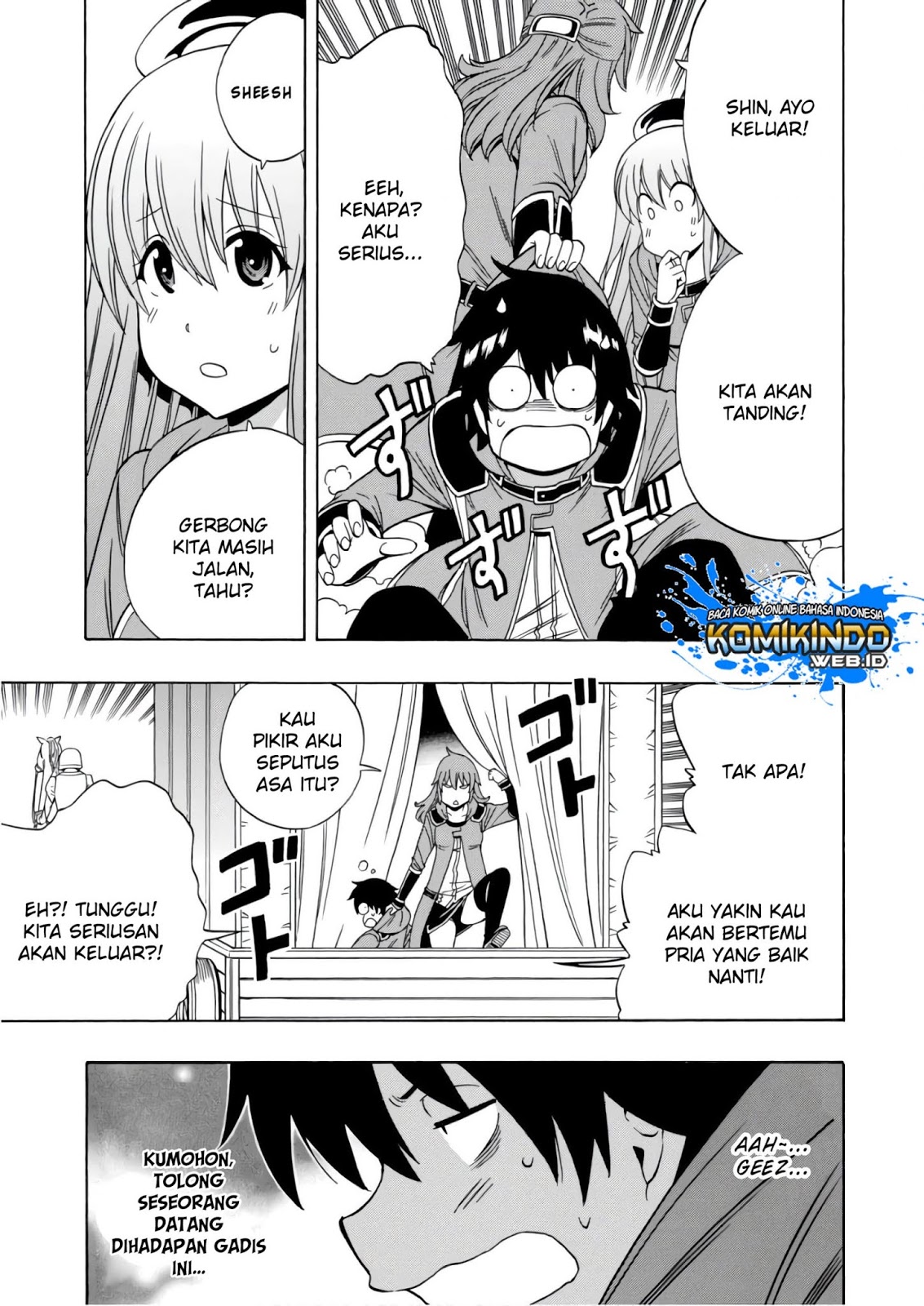 Kenja no Mago Chapter 39 Gambar 14