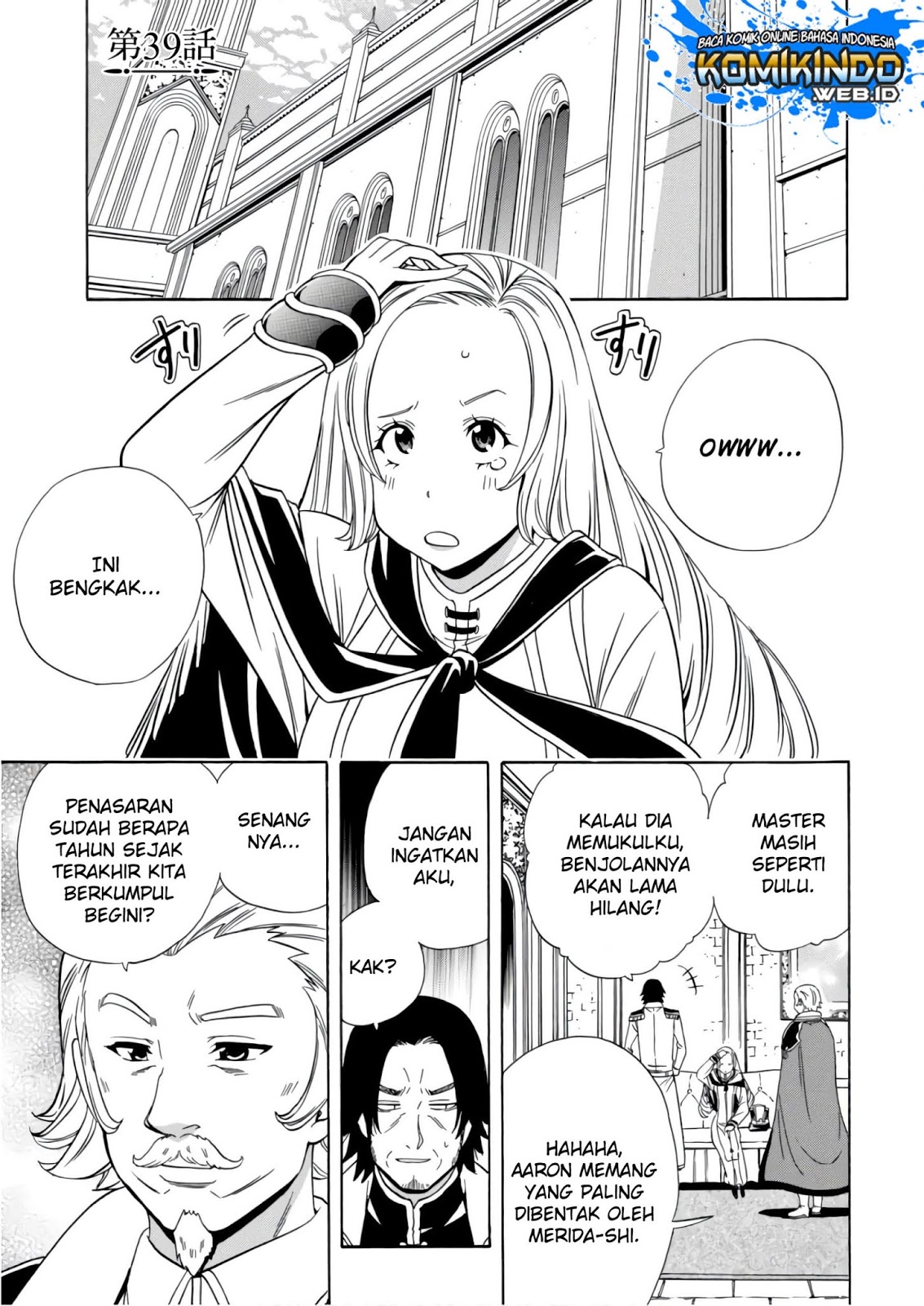 Baca Manga Kenja no Mago Chapter 39 Gambar 2