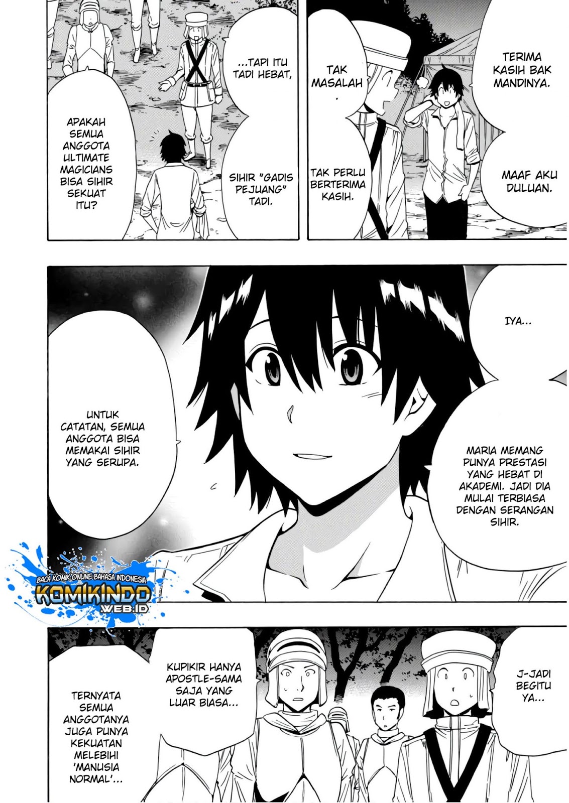 Kenja no Mago Chapter 39 Gambar 49