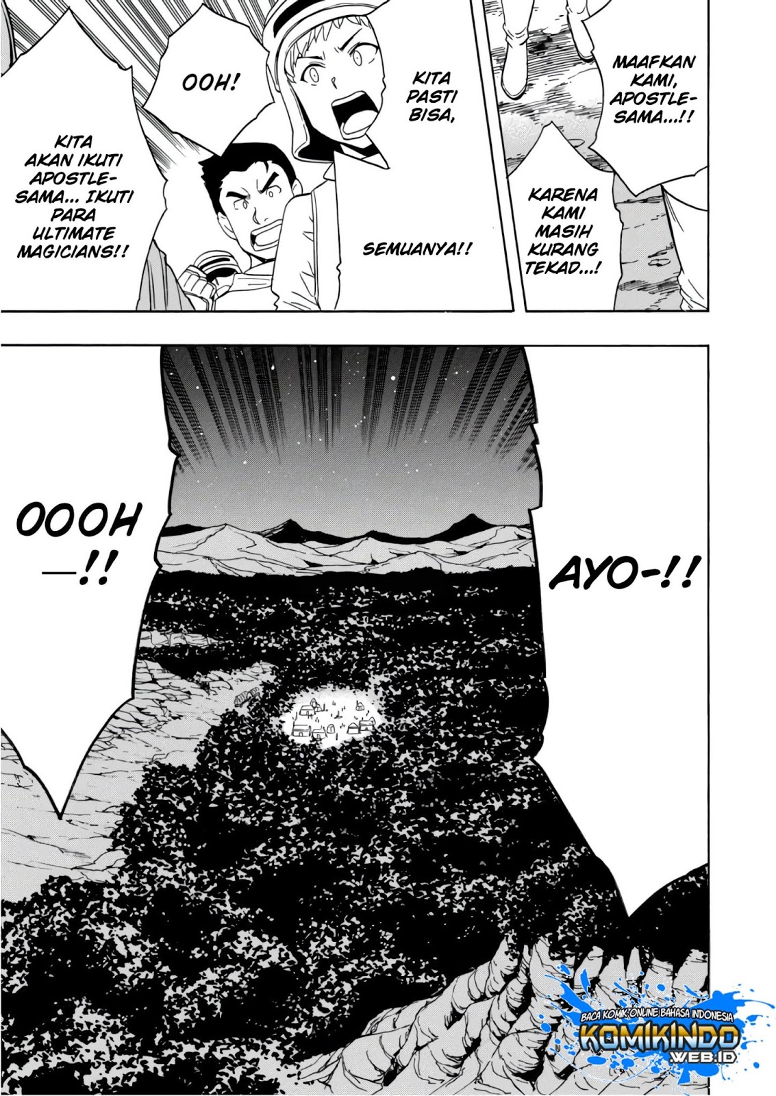 Kenja no Mago Chapter 39 Gambar 52