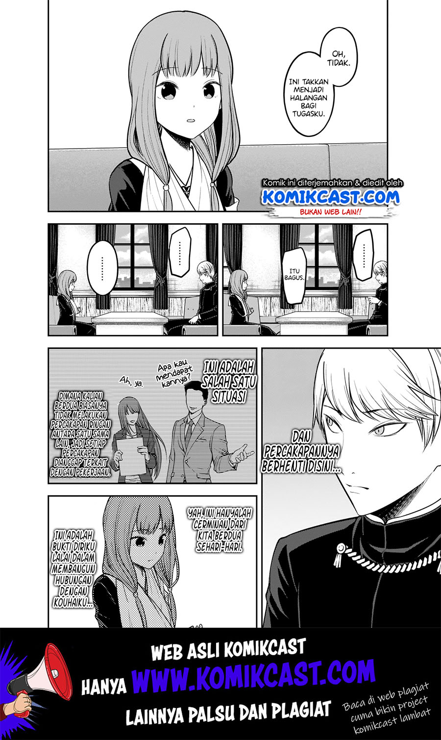 Kaguya-sama wa Kokurasetai – Tensai-tachi no Renai Zunousen Chapter 165 Gambar 7