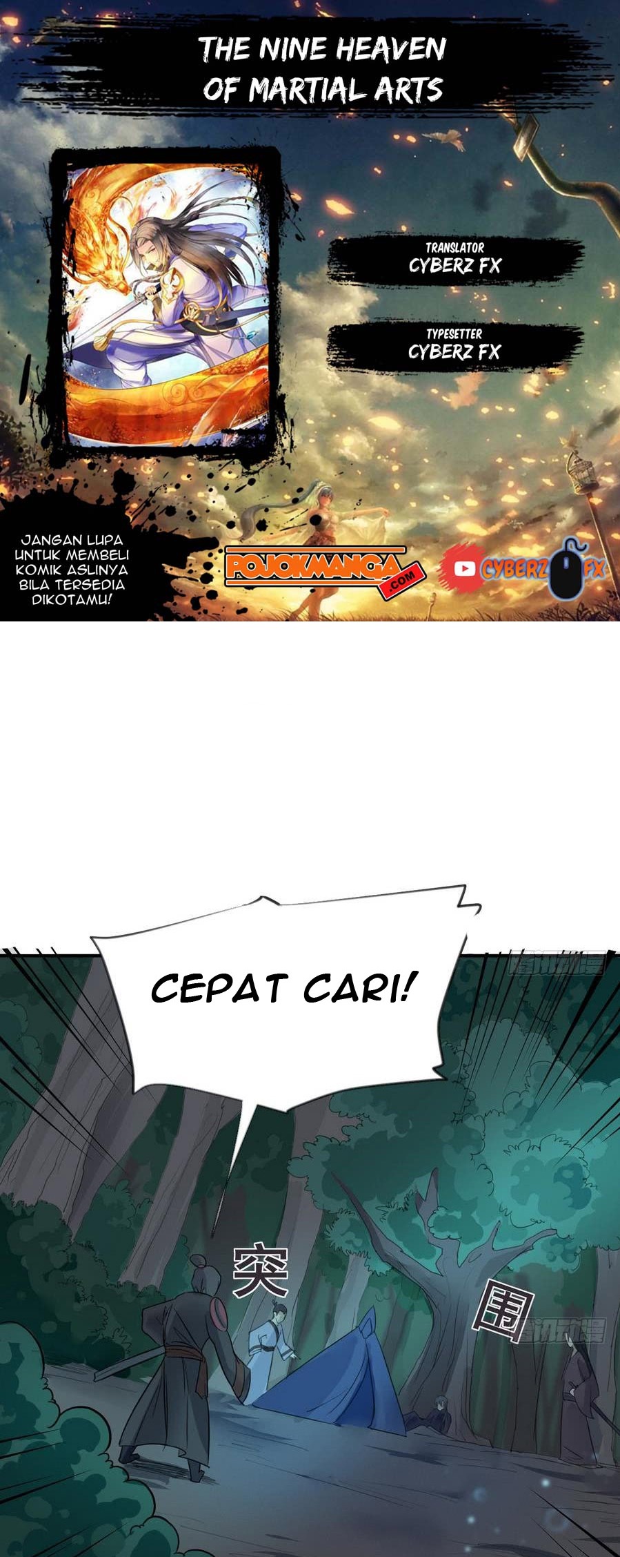 Baca Komik The Nine Heaven of Martial Arts Chapter 17 Gambar 1