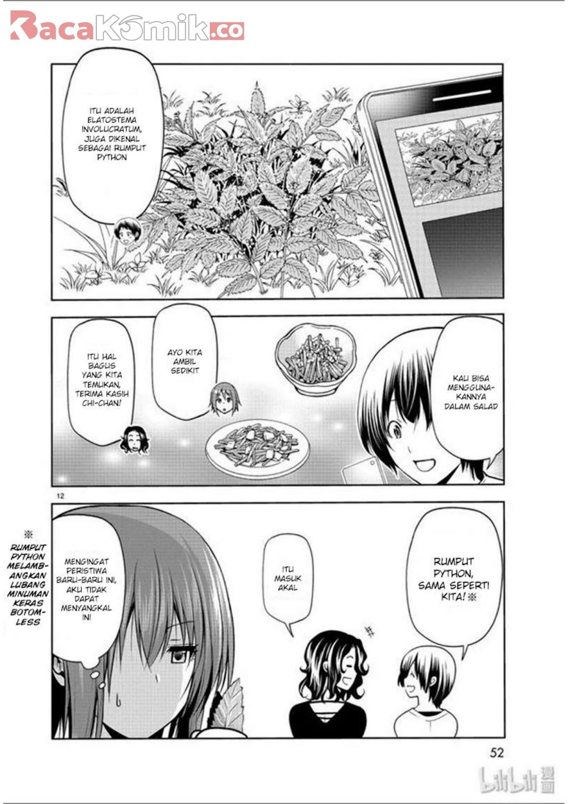 Grand Blue Chapter 60 Gambar 13