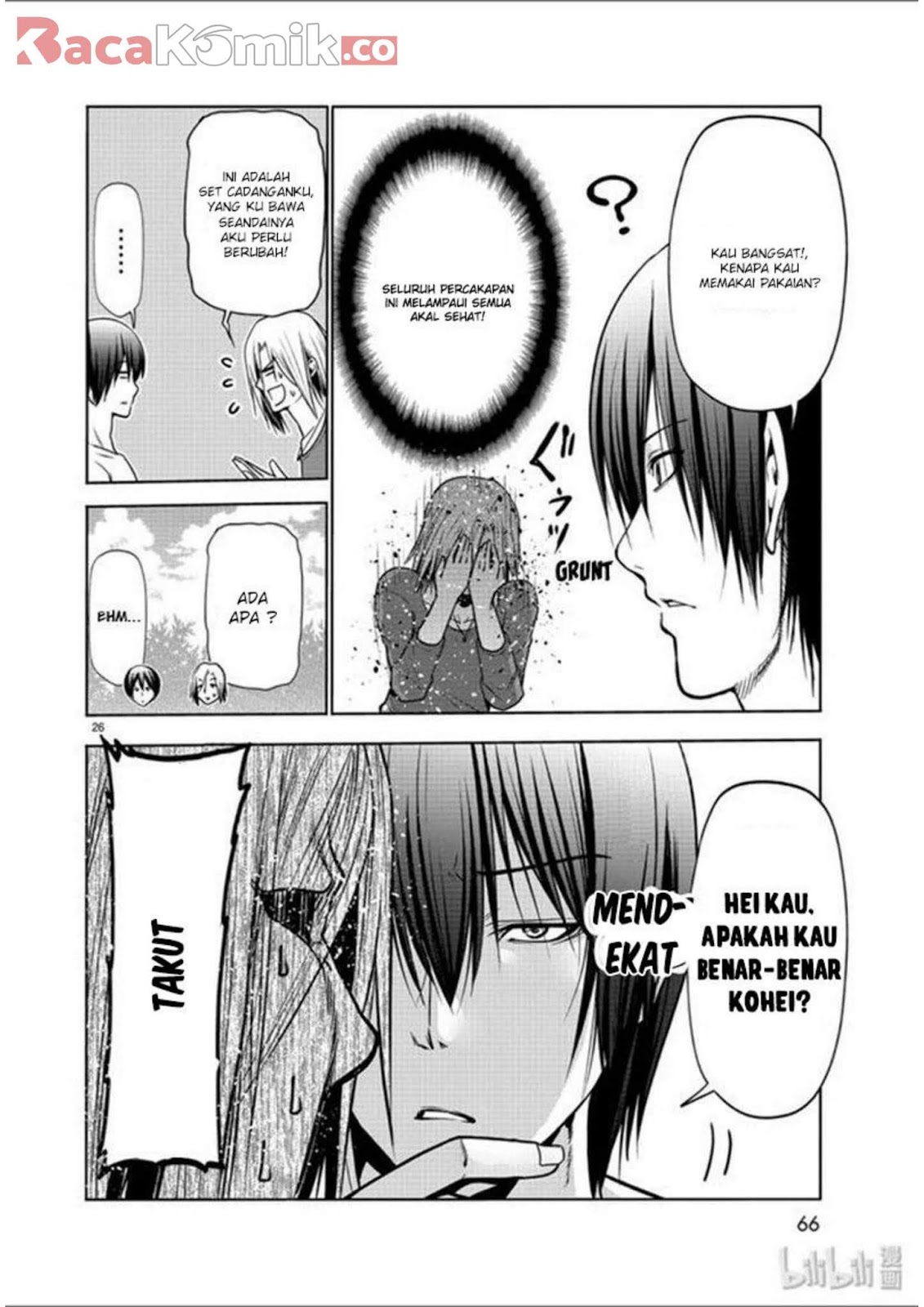 Grand Blue Chapter 60 Gambar 27