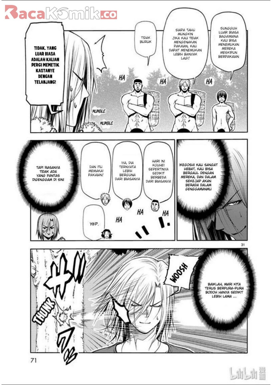 Grand Blue Chapter 60 Gambar 32