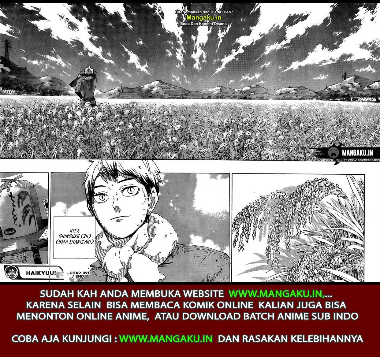 Haikyuu!! Chapter 391 Gambar 18